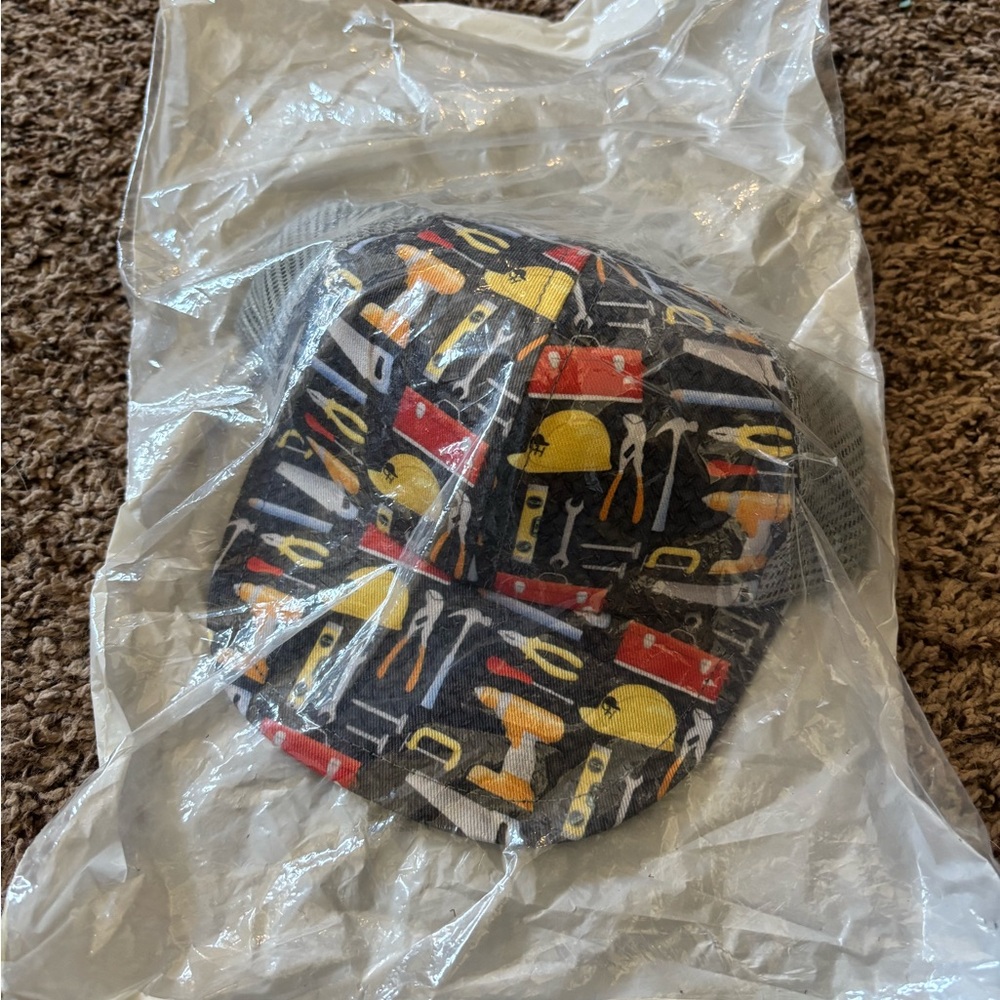 George Hats Infant Construction Theme Hat